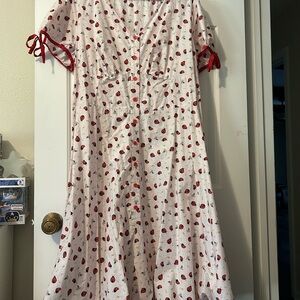Unique Vintage Retro Swing Dress Size 3X